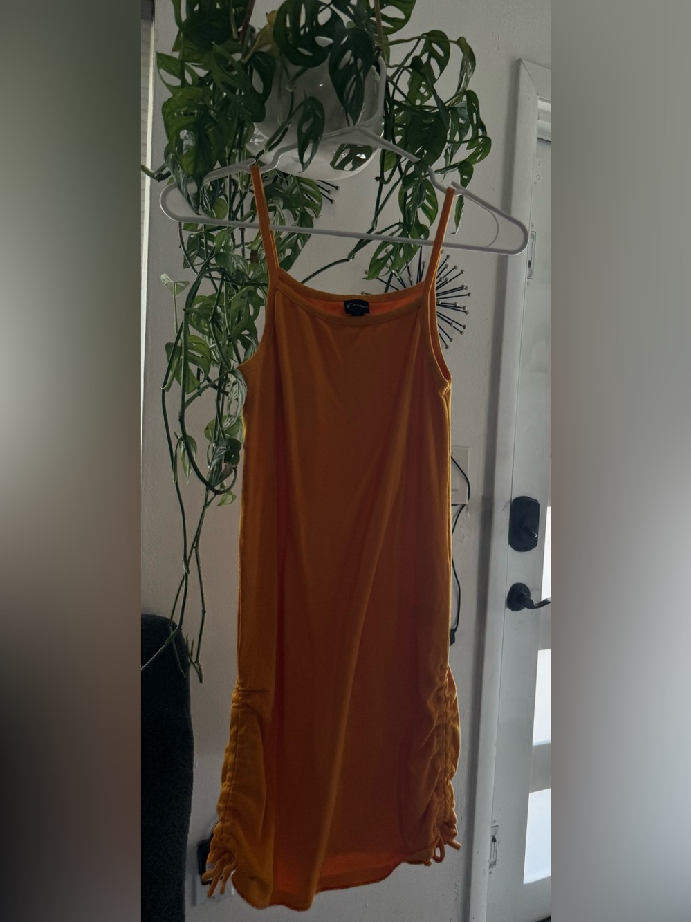 Target Orange Slip Dress
